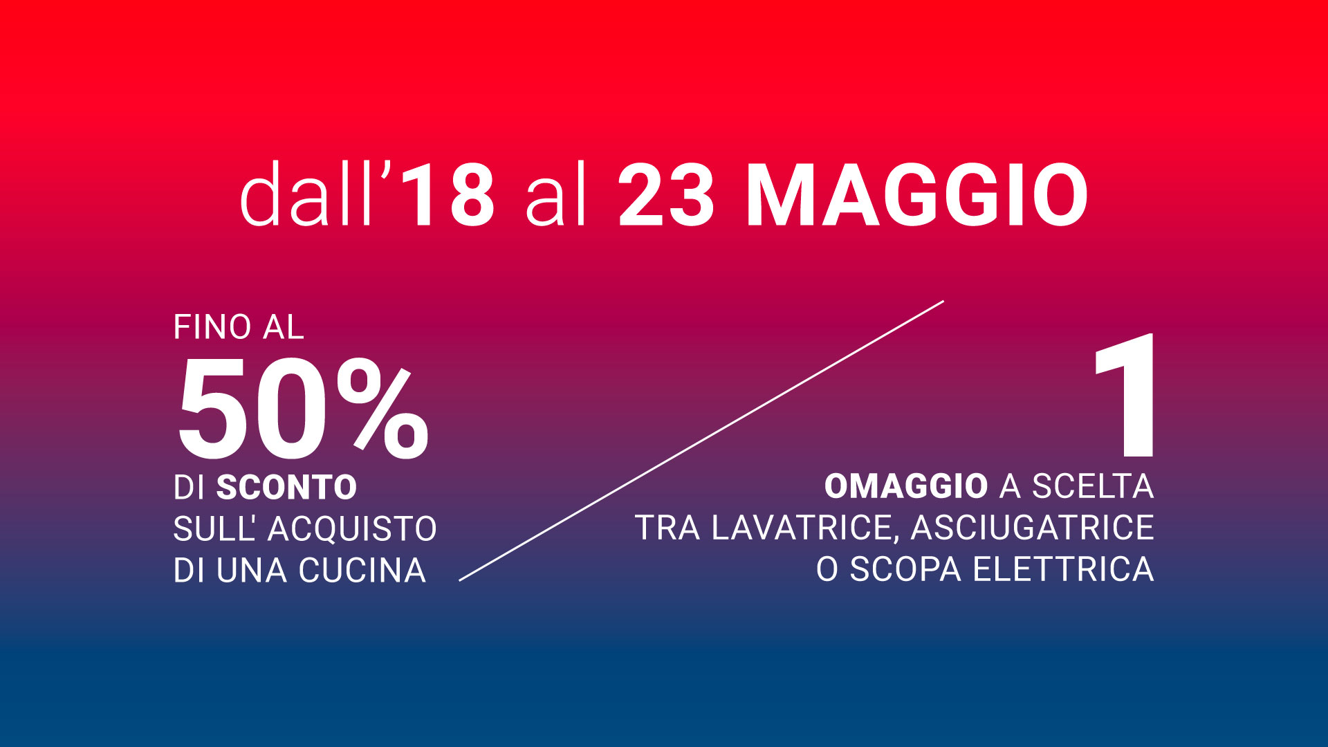 Dal 18 al 23 maggio, continua a festeggiare con noi l'inaugurazione dello Store! - LUBE CREO Palombara Sabina (Roma)